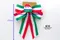 義國風情蝴蝶結(K1087-1/Italian Charm Butterfly Bow) ｜手作｜布置｜白色｜緞帶用途