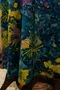 Vintage 60's to Early 70's Vibrant Floral Long Sleeve Polyester Dress/60年代至70年代初復古活力花卉長袖連身裙