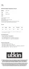 【25SS】Ulkin 立體毛邊花朵休閒寬褲(深灰)