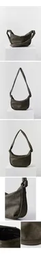 韓國設計師品牌Yeomim－cradle bag（moss khaki/black/salt beige/fog black）