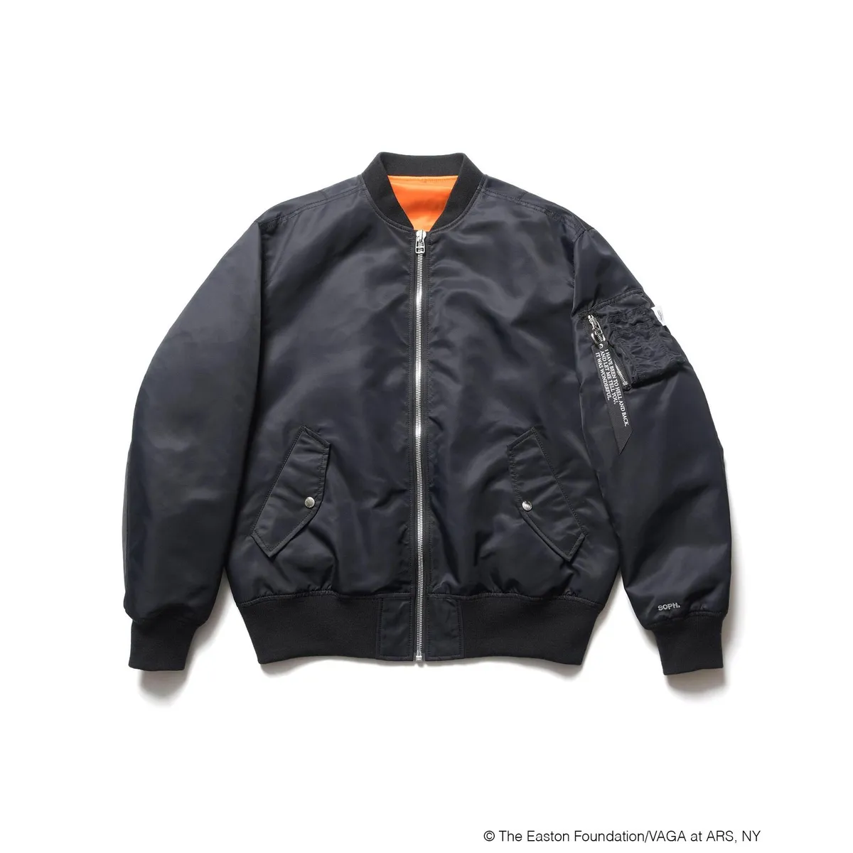 ジャケット・アウター SOPHNET.Louise Bourgeois FLIGHT JACKET SOPH. × Louise Bourgeois｜FLIGHT JACKET