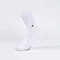 LOGO刺繡運動中筒襪〈白〉