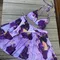 (現貨M)歐美紫渲染三件套泳裝