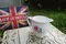 Royal Stafford - Peony (含 茶杯組 糖碗 牛奶壺 蛋糕盤)