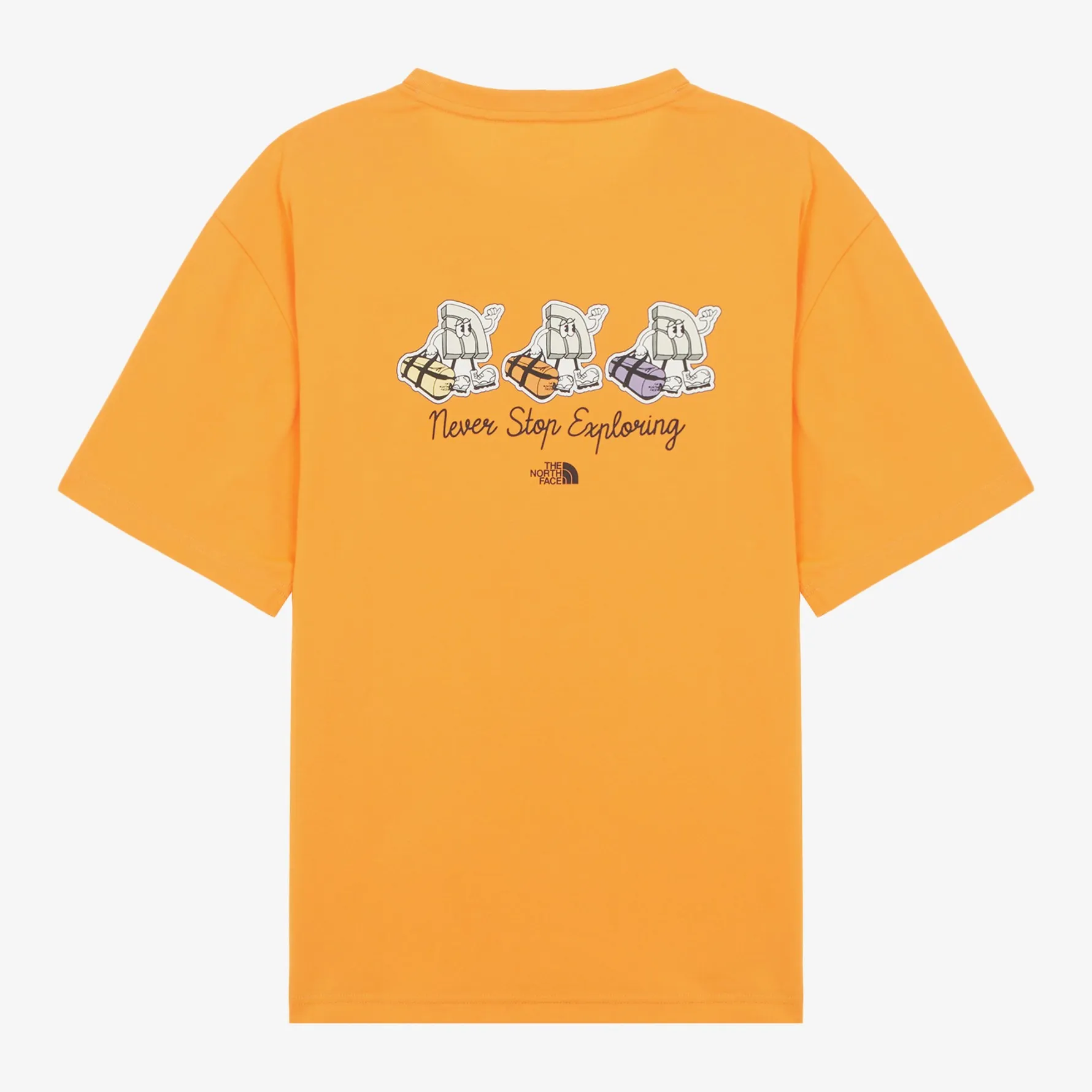 THE NORTH FACE M'S CHARACTER S/S R/TEE 卡通人物寬鬆小標短袖