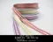 K1280-4 跳線亮蔥緞帶 9MM  (K1280-4 Metallic Stripes Ribbon- 9MM)