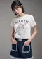 MARDI MERCREDI SLIM TSHIRT SWING THE TAIL DDANJI 蝴蝶結臘腸狗 短袖