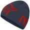 【Norrona】/29 logo 保暖帽 靛青藍/刺激紅