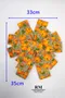 金黃南瓜蝴蝶結 (KF4331GC-13-183/Golden pumpkin Bow) ｜手作｜布置｜裝飾｜大蝴蝶結｜萬聖節｜拷克｜鐵絲邊