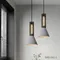 【鹿屋燈飾】DHJ-042-1 工業風水泥灰金屬網吊燈｜LED 3000K暖光 / E27光源｜LED吊燈 餐廳吊燈 中島吊燈 客廳吊燈