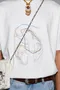 【21SS】Andersson Bell 刺繡圖案短袖上衣 (白)