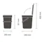 BRABANTIA Sort & Go 可壁掛垃圾桶 薄荷綠12L #109744