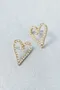 【🇯🇵日選物】GOLDY｜Glittering Bijou Heart Earrings（耳針/耳夾）