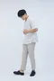 【23SS】韓國 復古直紋短袖襯衫