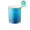 【缺貨】Le Creuset 陶瓷鍋鏟置物桶 12x15cm 馬賽藍 #91000100310000