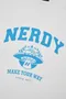 【22SS】 Nerdy Logo飛碟短袖Tee(白)