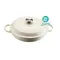 Le Creuset 壽喜燒鑄鐵鍋 圓鍋 30cm 3.2L 棉花白 #21180304814430