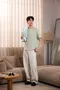 NIHOW made 布。完美短袖重磅TEE(薄荷綠)