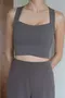 Grace in Motion 寬肩帶交叉 Bra Top | 3色