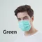 Colored 3-Ply Face Mask ASTM Level 1 / Type IIR【4 BOXES】