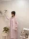 【預購】 韓版 吊帶洋+天絲襯衫兩件式set