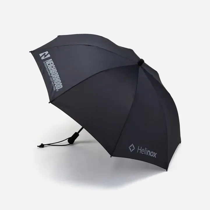 neighborhood × Helinox ブラック 雨傘兼日傘 NEIGHBORHOOD 23SS NH X HELINOX . UMBRELLA 雨傘