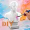 聖哲曼3D藝術雕像〃 DIY彩繪包 (含超光金箔)
