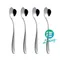 【缺貨】ALESSI 心型湯匙4入組 BIG LOVE SPOON SET 4pcs #AMMIO1CUS4