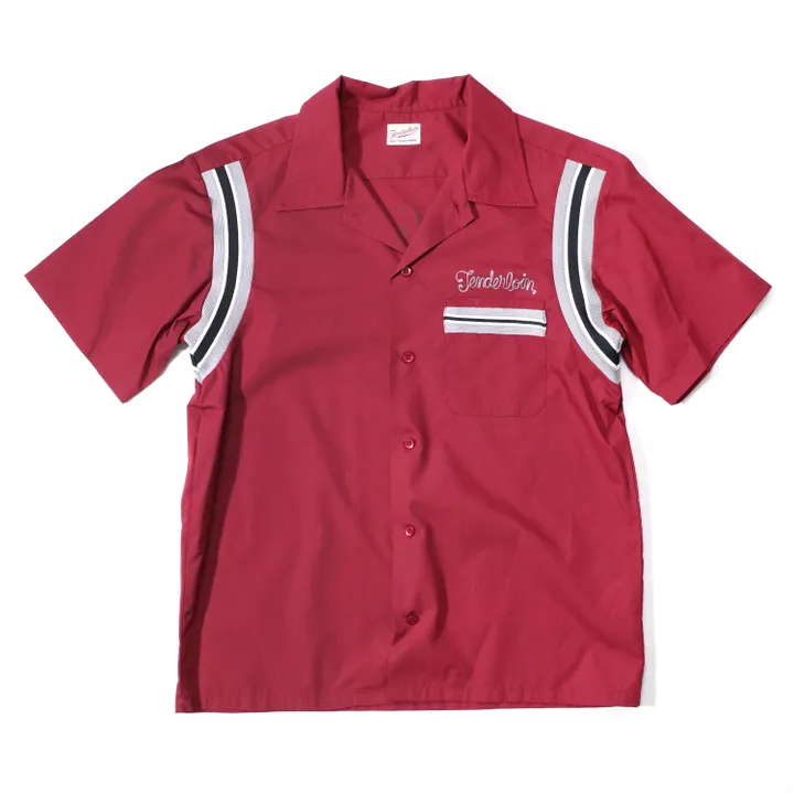美品Tenderloin Bowling Shirt 保齡球短袖襯衫
