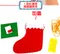 聖誕襪DIY材料包 兒童手作 兒童勞作 兒童材料-預購商品