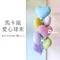 日本氣球：馬卡龍愛心球束8顆 ibrex [DG0003]