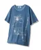 【25SS】Ulkin X Disney 水洗圖案短袖上衣(藍)