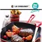 Le Creuset 鑄鐵鑄鐵方烤盤 26cm 黑／櫻桃紅／火焰橘／天空藍／馬賽藍／棕櫚綠／冷薄荷