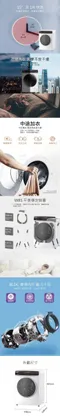 ❤️【Haier 海爾】12公斤 3D蒸氣洗脫烘滾筒洗衣機(HWD120-168W)