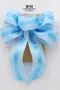 粉藍仙子蝴蝶結(PF105W/Pink and Blue Fairy Butterfly Bow) ｜手作｜布置｜春天色｜緞帶用途