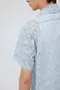 【26SS】韓國 透視緹花古巴領短袖襯衫(4色)