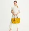 TORY BURCH MILLER SUEDE WOVEN TOTE