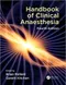 (舊版特價-恕不退換)Handbook of Clinical Anaesthesia