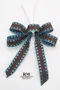 四色點點蝴蝶結 (W789Four-color Polka Dot Butterfly Bow) ｜手作｜布置｜秋天｜緞帶用途｜聖誕