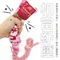 48小時出貨▶寵喵樂 K9wang帶繩調味棒寵物玩具 草莓/藍莓/哇沙米 內部可發聲 耐咬 耐磨 狗玩具