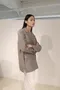 單側高衩兩穿設計西外 (兩色)