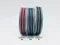 K1520-15 直線條紋緞帶15MM  (K1520-15 Striped Sheer Organza Ribbon -15MM)
