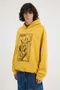 【25FW】After Pray 花卉郵票印花連帽TEE(黃)