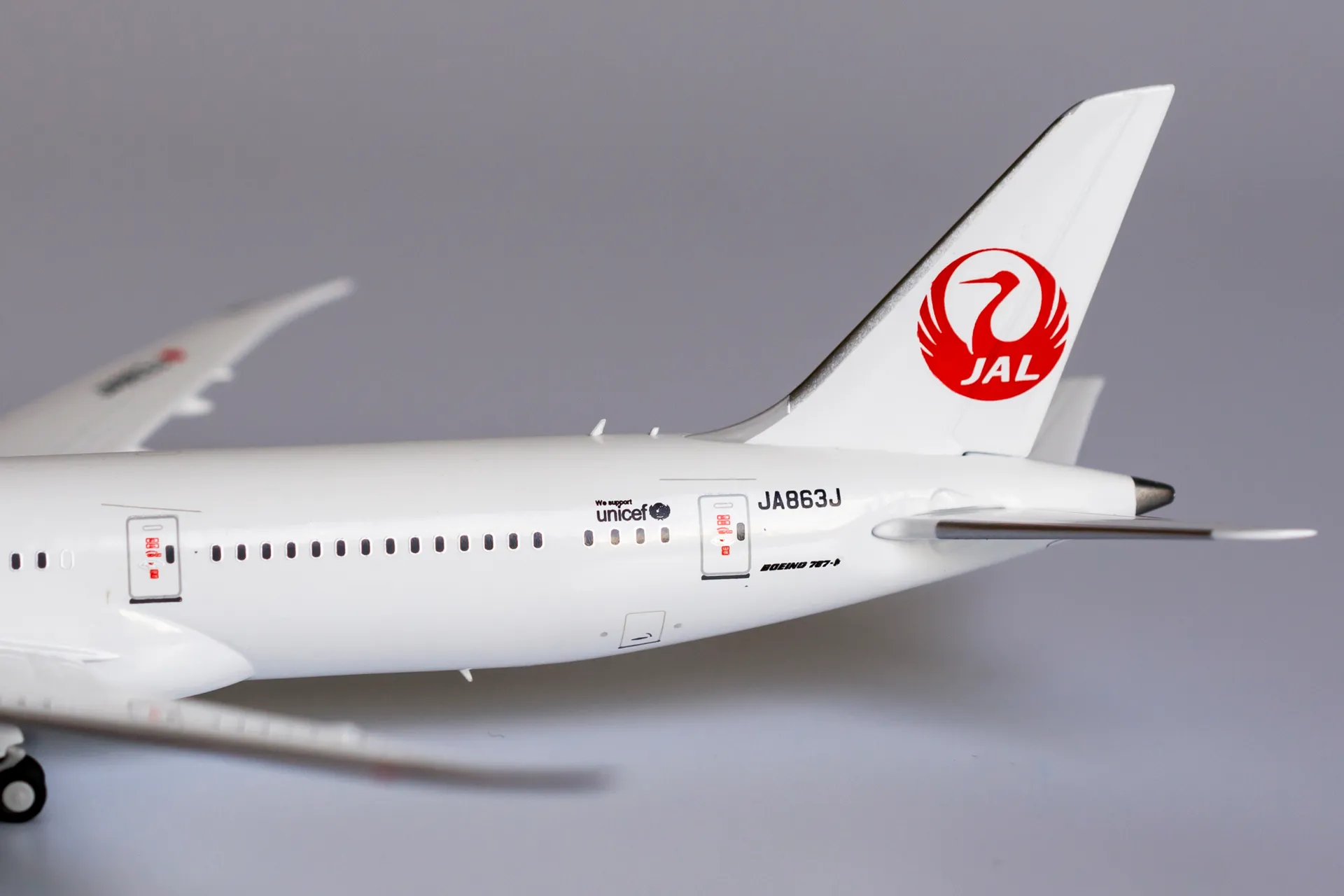 激安正規品 (レア)NG 1/400 B787-9 日本航空 JAL model 航空機