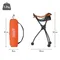 [ Coleman ] 360度旋轉凳-橘色/石南灰/黑色 CM-38331 CM-38342 CM-38316