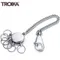 台灣製TROIKA專利長鏈6環PATENT CHAIN鑰匙圈KR10-60/MA鑰匙鏈條重型機車鑰匙圈汔車鑰匙圈