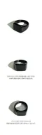 【22SS】Scaletto Black 純黑磚造型戒指