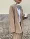 LINENNE－non collar boy jacket (2color)