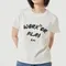 LEE-Women Standard Fit Graphic T-shirt：修身刺繡上衣(2color/女款)