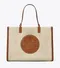 TORY BURCH ELLA CANVAS TOTE BAG